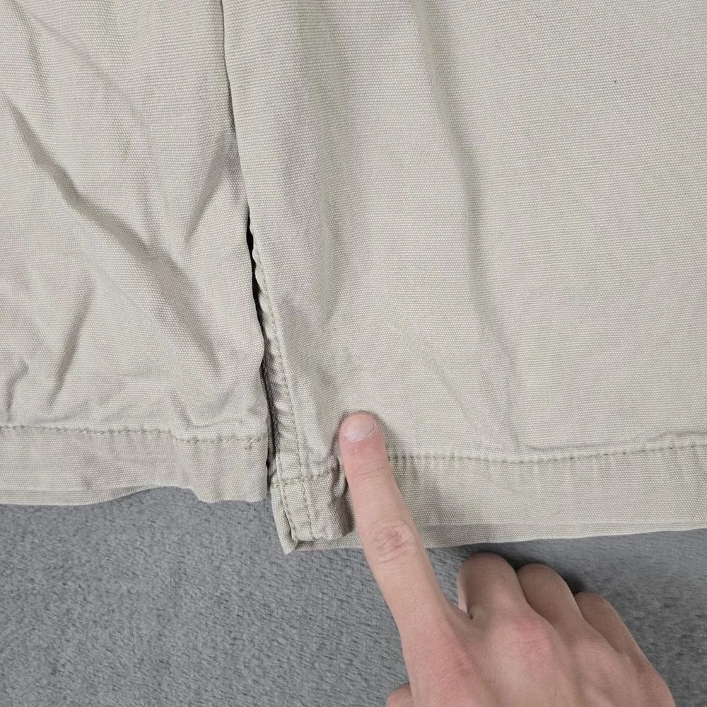 Carhartt Cargo Shorts Mens 42 Beige Relaxed‎ Fit Utility Pockets Workwear